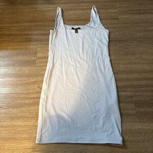 White Sleeveless Dress